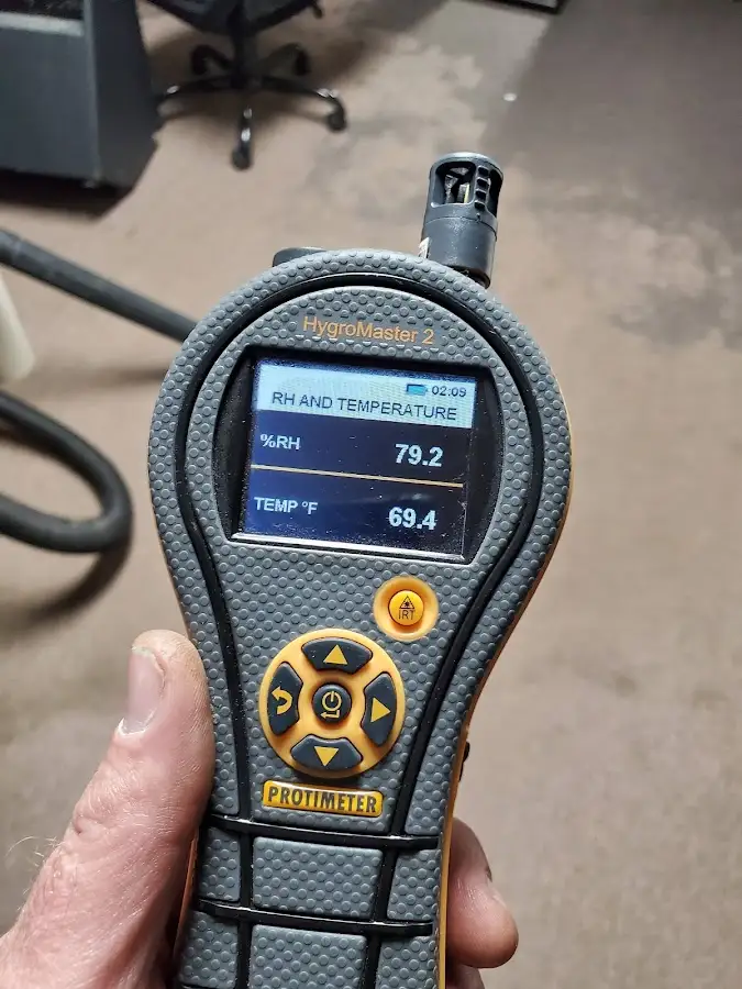 Moisture meter humidity assessment for Mold Remediation & Removal in New Rochelle